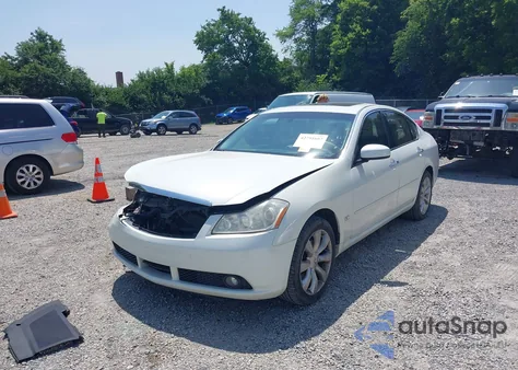2007 Infiniti M35X из США, поврежденный, VIN JNKAY01F67M462855